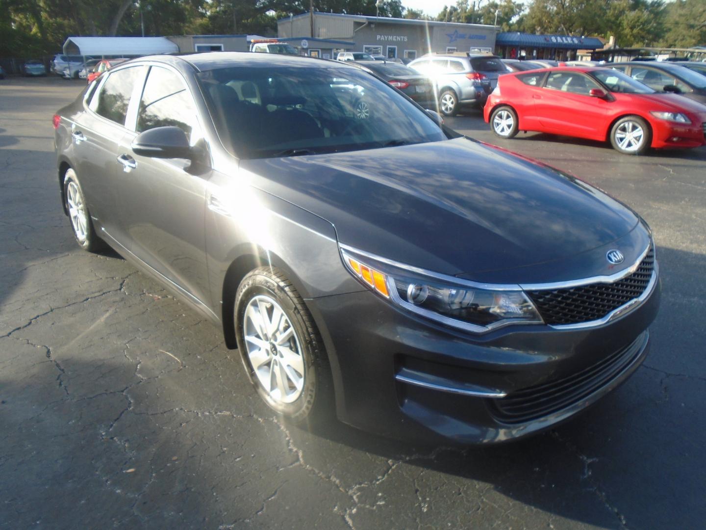 2018 Kia Optima (KNAGT4L31J5) with an 2.4L L4 DOHC 16V engine, 6-Speed Automatic transmission, located at 6112 N Florida Avenue, Tampa, FL, 33604, (888) 521-5131, 27.954929, -82.459534 - Photo#2